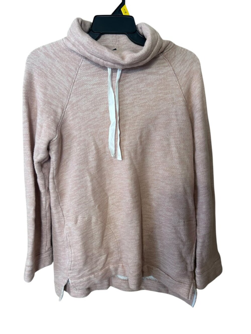 J. Crew 100% Cotton Cowl Neck Sweatshirt Blush Pink Size S - Picture 4 of 8